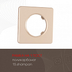 Рамка на 1 пост Arte Milano am-502.15 502.15-1.shampan 250_100_2168430