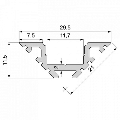 Профиль накладной Deko-Light AV-01-10 970400 400_400_1928616