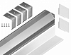 Профиль накладной угловой внутренний Ambrella Light GP GP2150AL 100_100_2025539