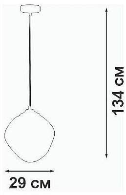 Подвесной светильник Vitaluce V2738 V2738-1/1S 400_400_2864253