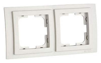 Рамка на 2 поста Mono Electric Larissa 103-010100-161 400_400_2162576