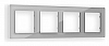 Рамка на 4 поста Ambrella Volt ALFA AF330404 100_100_2306438