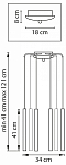 Подвесная люстра Lightstar Tubo L8T747247 250_100_3100248