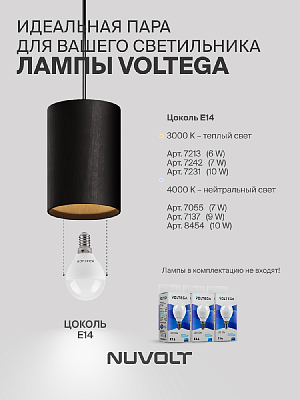 Подвесной светильник NUVOLT LPL-001BW 400_400_2884130