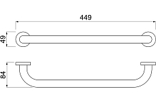 AQ4995CR поручень 450 мм 250_100_2413629