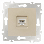 Розетка Ethernet RJ-45 без рамки Arte Milano am-203 203.45-1.shampan 250_100_2166658