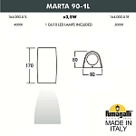 Накладной светильник Fumagalli MARTA 1A4.000.000.AXU1L 250_100_3084678