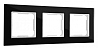 Рамка на 3 поста Arte Milano am-503.02 503.02-3.black 100_100_2303200