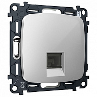 Розетка Ethernet RJ-45 и со шторками, без рамки Ambrella Volt OMEGA MO412005 500_191_3231117