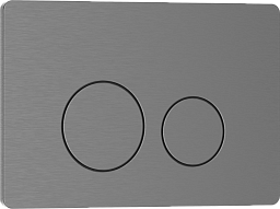 Кнопка смыва IBERICA BLANCA INOX-О нержавеющая сталь, вороненая сталь (IB.B081.008.000) 500_191_2906285