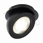ST654.438.10 Св-к встр. Черный LED 1*10W 3000K 850Lm Ra>90 38° IP20 D109xH60 180-240V Встраиваемые светильники 250_100_2953769