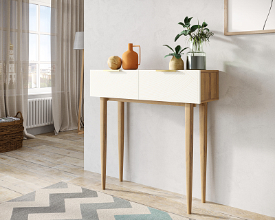 Консоль с двумя ящиками "Line" LN16/GR1/beige 400_400_1930003