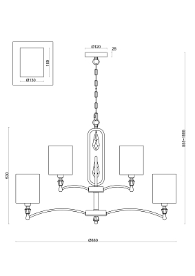 Подвесной светильник Freya FR1007PL-12BS 400_400_2205507