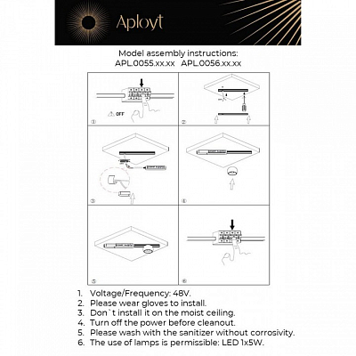 Накладной светильник Aployt Mari APL.0056.19.05 400_400_1962569