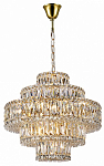 Подвесная люстра Newport 8450 8459+6/C gold 250_100_2834710