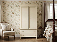 Шкаф двухстворчатый в стиле Кантри "Жуль Верн (Jules Verne)" арт JV27ETG/9001 250_100_Array