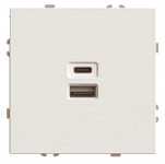 Розетка 2хUSB type A и C без рамки Stekker Эмили 49905 250_100_518262