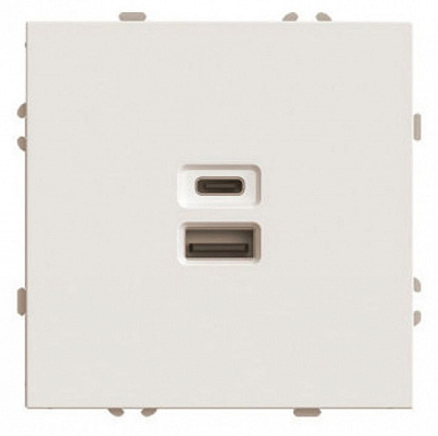 Розетка 2хUSB type A и C без рамки Stekker Эмили 49905 400_400_518262