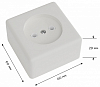 Розетка без заземления Apeyron Electrics  РА 16-019 100_100_2383487