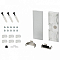 Заглушка Arlight S2-WALL-X2-H128 Silver 021232