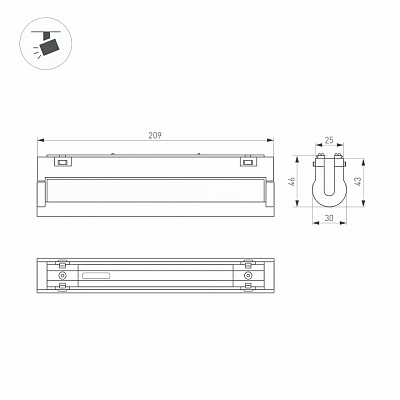 Накладной светильник Arlight MAG-VIBE 044425 400_400_1902543