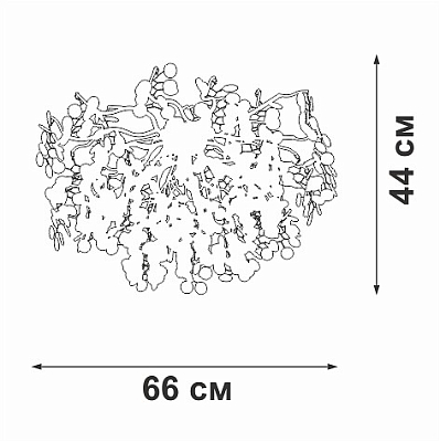 Потолочная люстра Vitaluce V2832 V2832-8/7PL 400_400_2676991