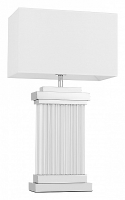 Настольная лампа декоративная LUMINA DECO Davos LDT 310 CHR+WT 400_400_2682931