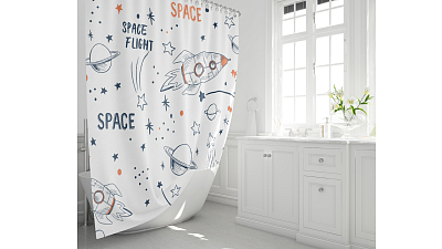 Штора для ванной Fixsen Space FX-2508 400_400_2916550