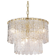 Подвесная люстра Newport DAISY 8370/30 C brass 500_191_2429599