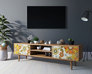 Комод "Berber" с нишей низкий под TV принт 47 арт BB49/Print_47 250_100_1937224