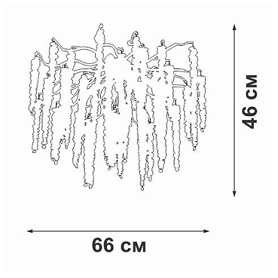 Потолочная люстра Vitaluce V2855 V2855-1/7PL 400_400_2864300