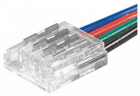 Соединитель лент линейный жесткий ELFLED STD Conn-4p/w-SMD-10mm 500_191_3238676