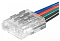 Соединитель лент линейный жесткий ELFLED STD Conn-4p/w-SMD-10mm