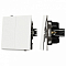 Выключатель двухклавишный без рамки Arlight SWT 054547