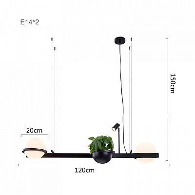Подвесной светильник Imperiumloft Palma Wall Lamp 22.93726 400_400_3153728