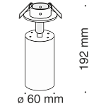 Встраиваемый светильник Technical C018CL-01W 250_100_2208602