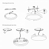 Накладной светильник Elektrostandard Gaze a047940 100_100_1772047