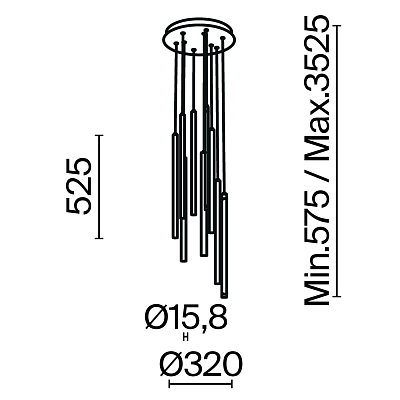 Подвесной светильник Maytoni MOD236PL-L54BS3K 400_400_851317