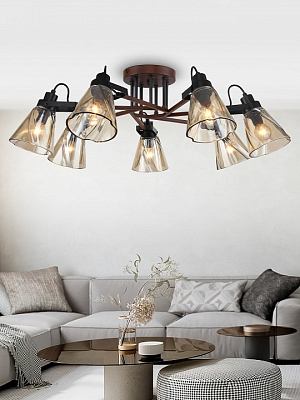 Потолочная люстра Rivoli Clarissa Б0055508 400_400_1947638