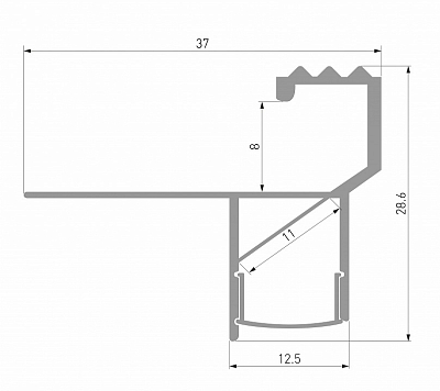 Профиль для ступеней Elektrostandard  a068313 400_400_2124357