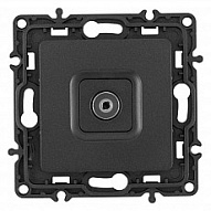 ТВ-розетка без рамки Arte Milano am-217 217.43-1.black 500_191_2302761