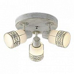 Спот Eurosvet Silvia 20026/3 белый с золотом 250_100_Array
