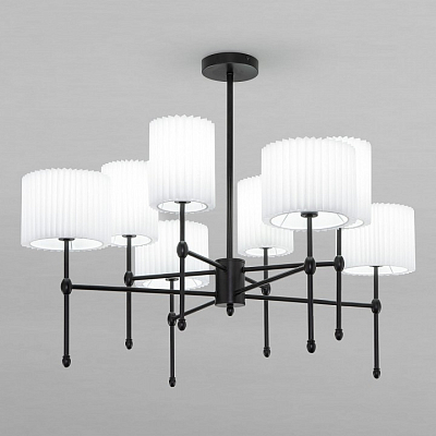 Люстра на штанге Eurosvet Notturno 60162/8 черный 400_400_2422803