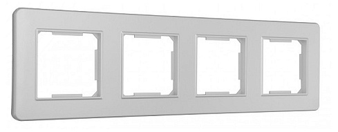 Рамка на 4 поста Arte Milano am-502.16 502.16-4.silver 500_191_2303164