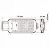 Консольный светильник Jazzway  PSL 07  30w 5000K  IP65 100_100_2871060