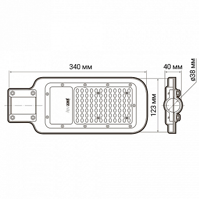 Консольный светильник Jazzway  PSL 07  30w 5000K  IP65 400_400_2871060