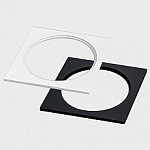 Рамка на 1 светильник Italline IT08 IT08-8033 white 250_100_Array