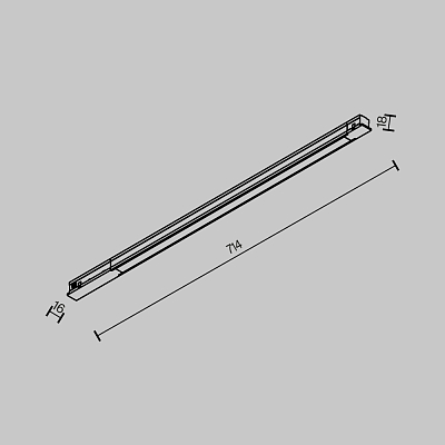 Трековый светильник Technical TR231-2-15W4K-B 400_400_2206451