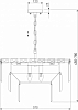 Подвесная люстра Eurosvet Elegante 10130/8 хром/прозрачный хрусталь Strotskis 100_100_1811844