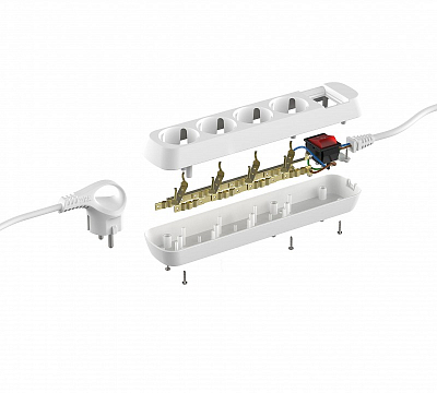 Удлинитель с выключателем Эра  U-4es-3m-3x1 400_400_2404512